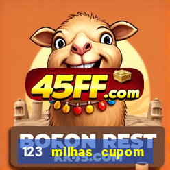 123 milhas cupom de desconto